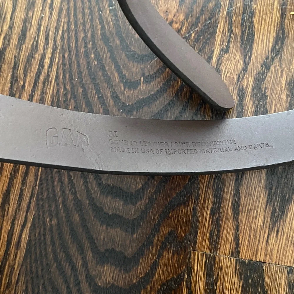 Boys brown leather belt